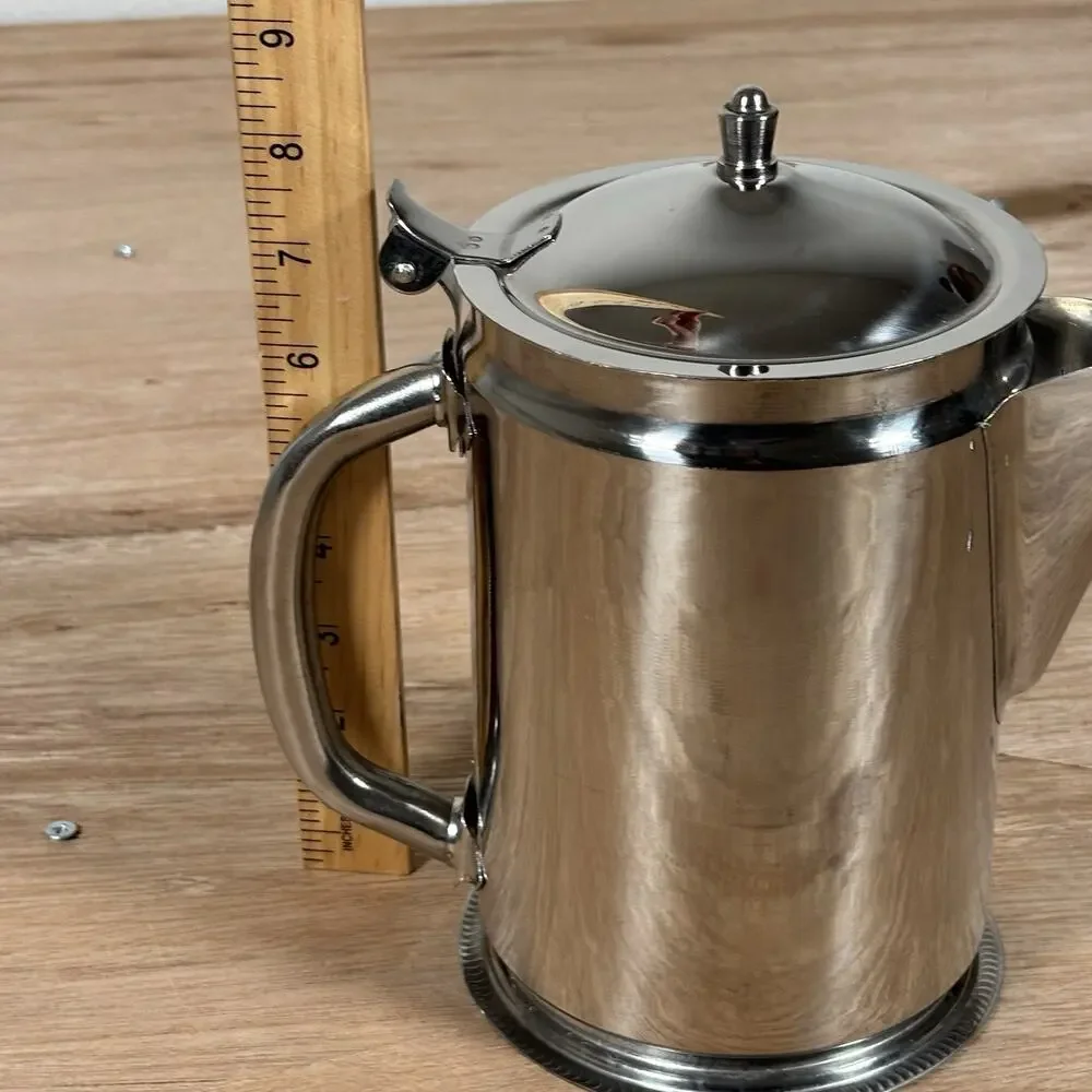 VTG Halco 18-8 Stainless‎ Steel KOREA S-950 Pitcher W/ Lid Polished